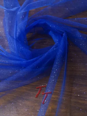 Tul Gliter | Azul Rey #2