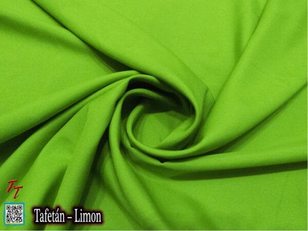 Tela tafetán Limón