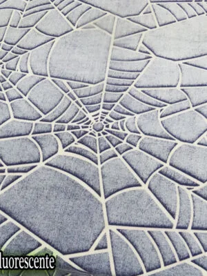 Flannel Fluorescente Telarañas