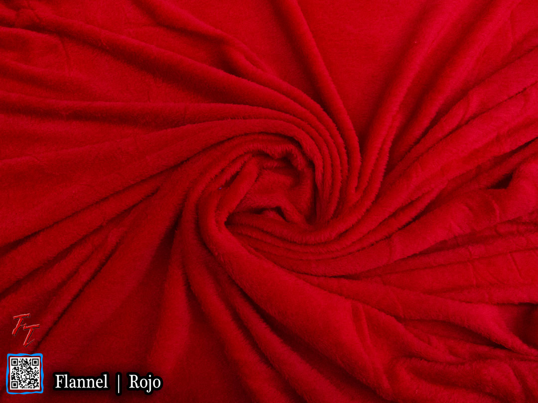 Flannel Liso | Rojo