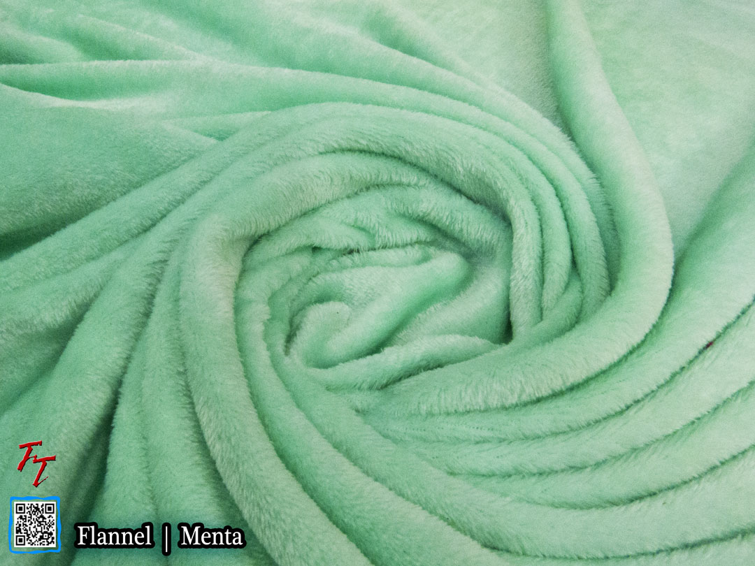 Flannel Liso | Verde Menta