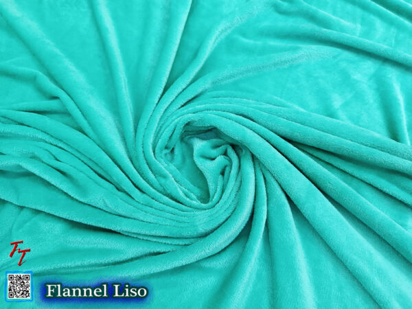 Flannel Liso | Verde Jade