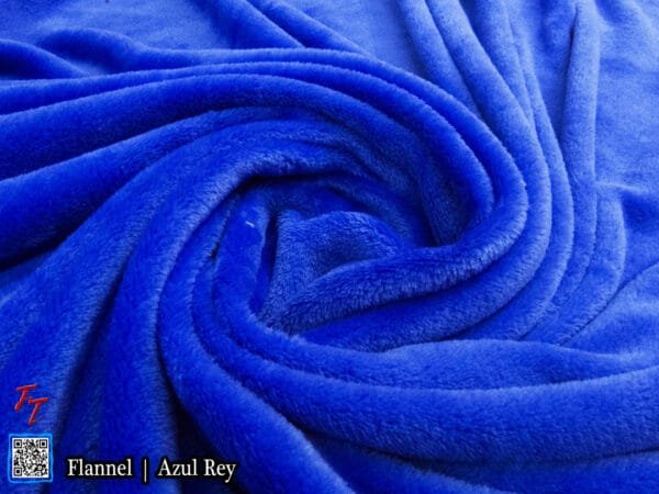Flannel Liso | Azul Rey