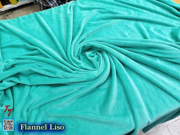Flannel Liso | Verde Jade