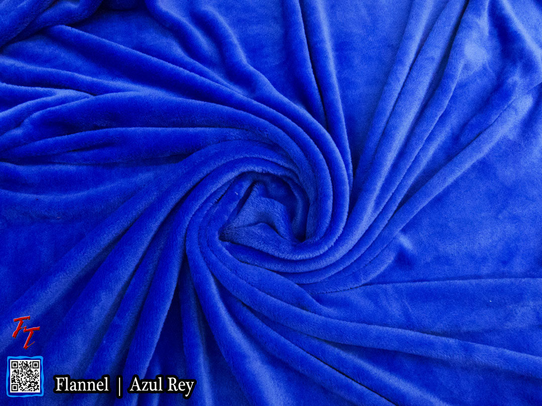 Flannel Liso | Azul Rey