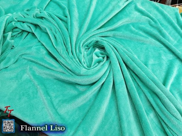 Flannel Liso | Verde Jade