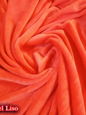 Flannel Liso | Naranja