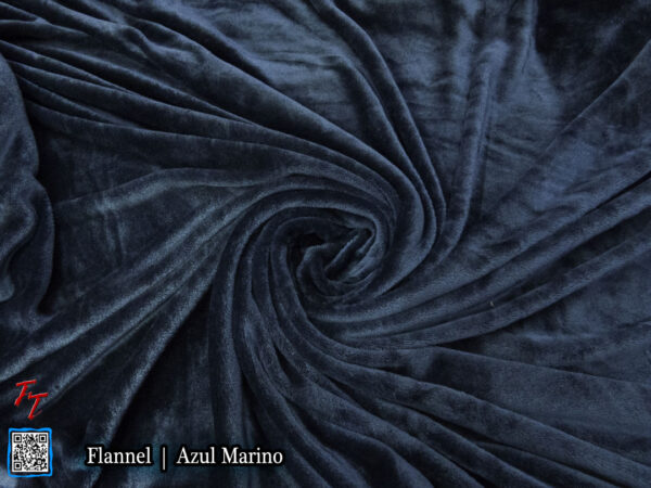 Flannel Liso | Azul Marino