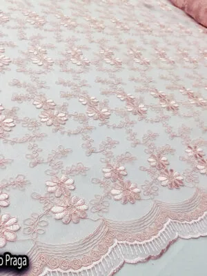 Tul Bordado Praga | Blush