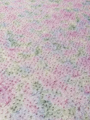 Tul rococó | Rosa/Verde