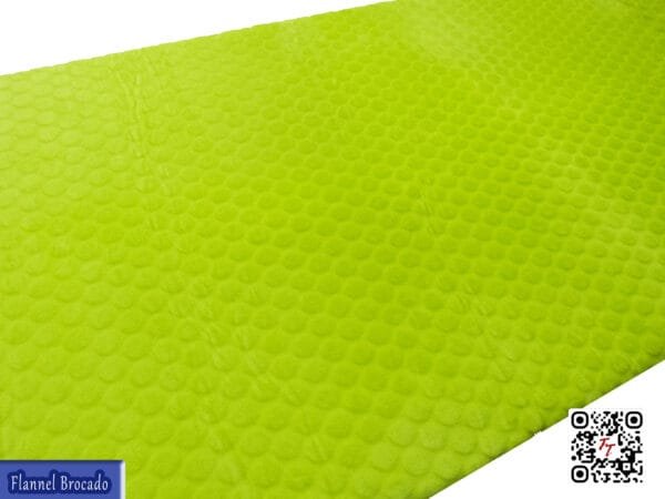 Flannel Brocado liso | Verde Limón