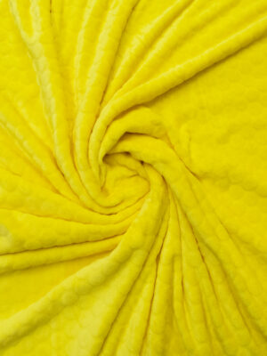 Flannel Brocado liso | Amarillo canario